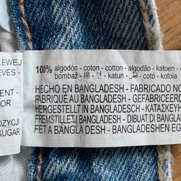 Zara Light Blue Flare & Wide Leg Jeans - Picture 8 of 12